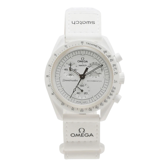 Swatch x Omega Bioceramic Moonswatch Mission To Moonphase Snoopy