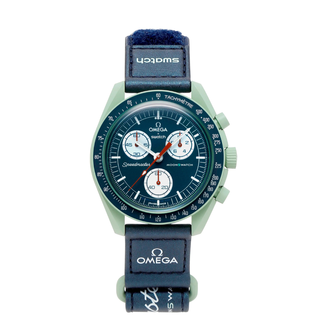 SWATCH X OMEGA BIOCERAMIC MOONSWATCH MISSION TO EARTH