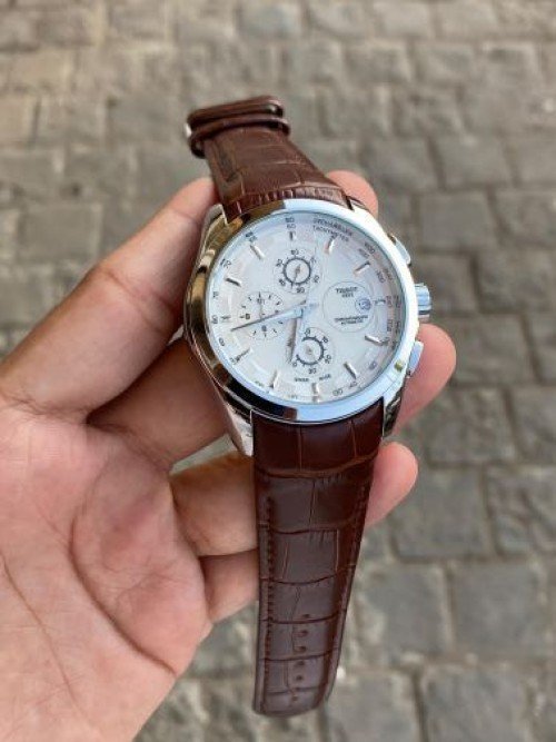 TISSOT 1853 PRIMIUM QUALITY LEATHER WATCH' - Image 3