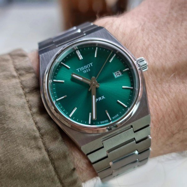 TISSOT PRX POWER METRIC TOP PRIMIUM QUILTY WATCH