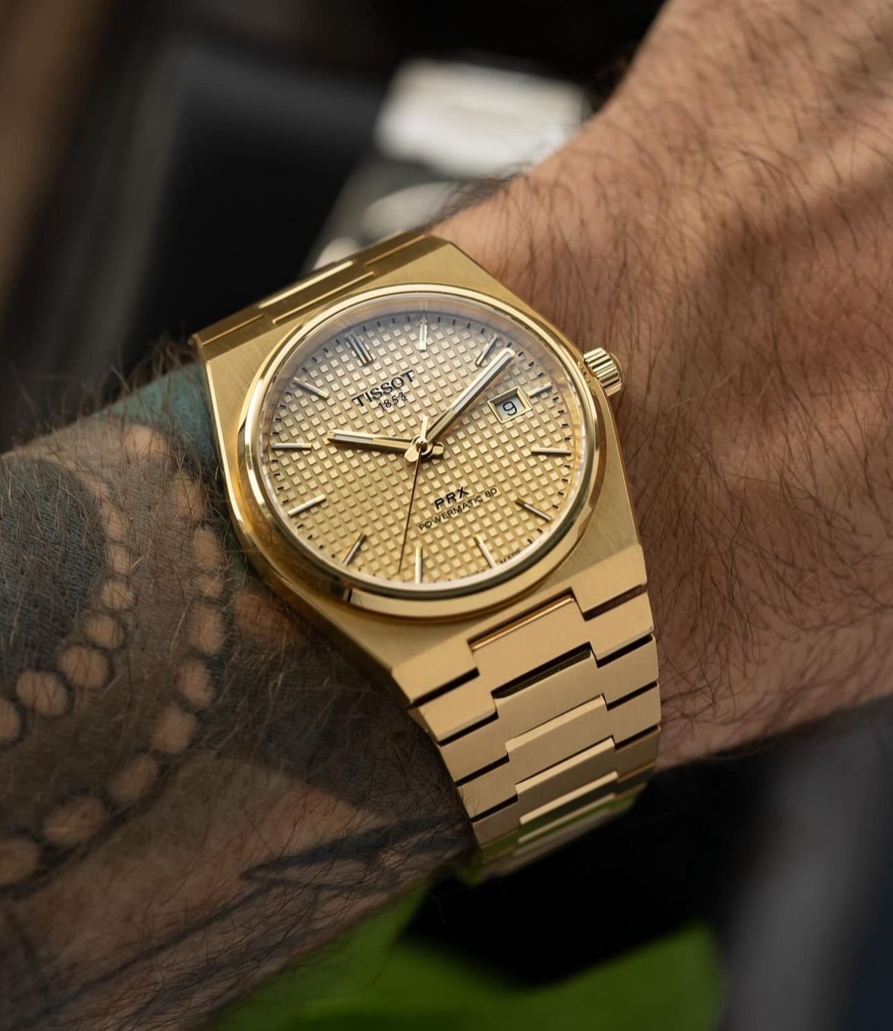 TISSOT PRX POWER METRIC TOP PRIMIUM QUILTY WATCH