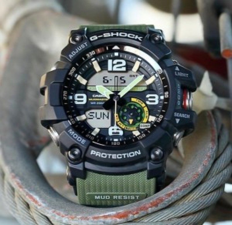 G SHOCK MUD MASTER TOP QUALITY Green Belt Watch