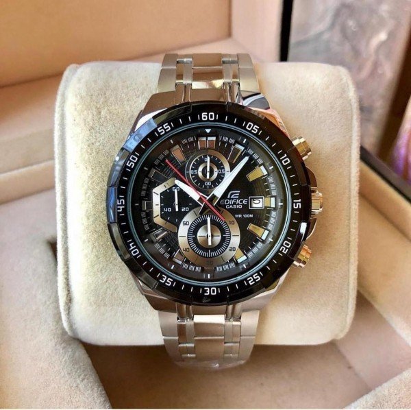CASIO EDIFICE STAINLESS STEEL PREMIUM WRIST WATCH - Image 3