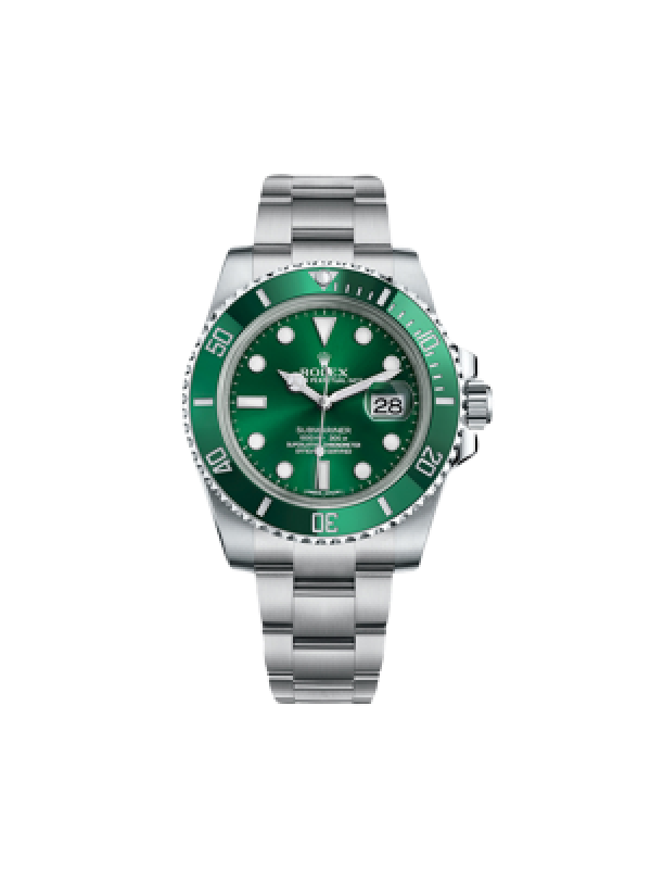 ROLEX SUBMARINE GREEN BAZELL 3 LIMITED EDITION WATCH