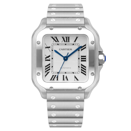 CARTIER SANTOS DE STAINLESS STEEL PREMIUM WRIST WATCH