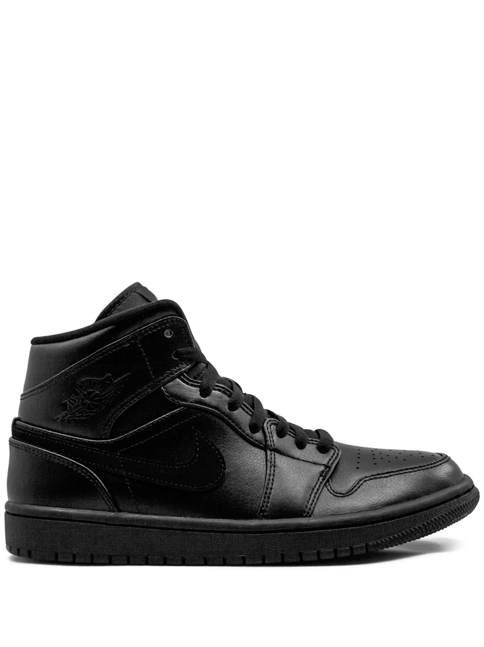 Air Jordan 1 Mid "Triple Black" sneakers