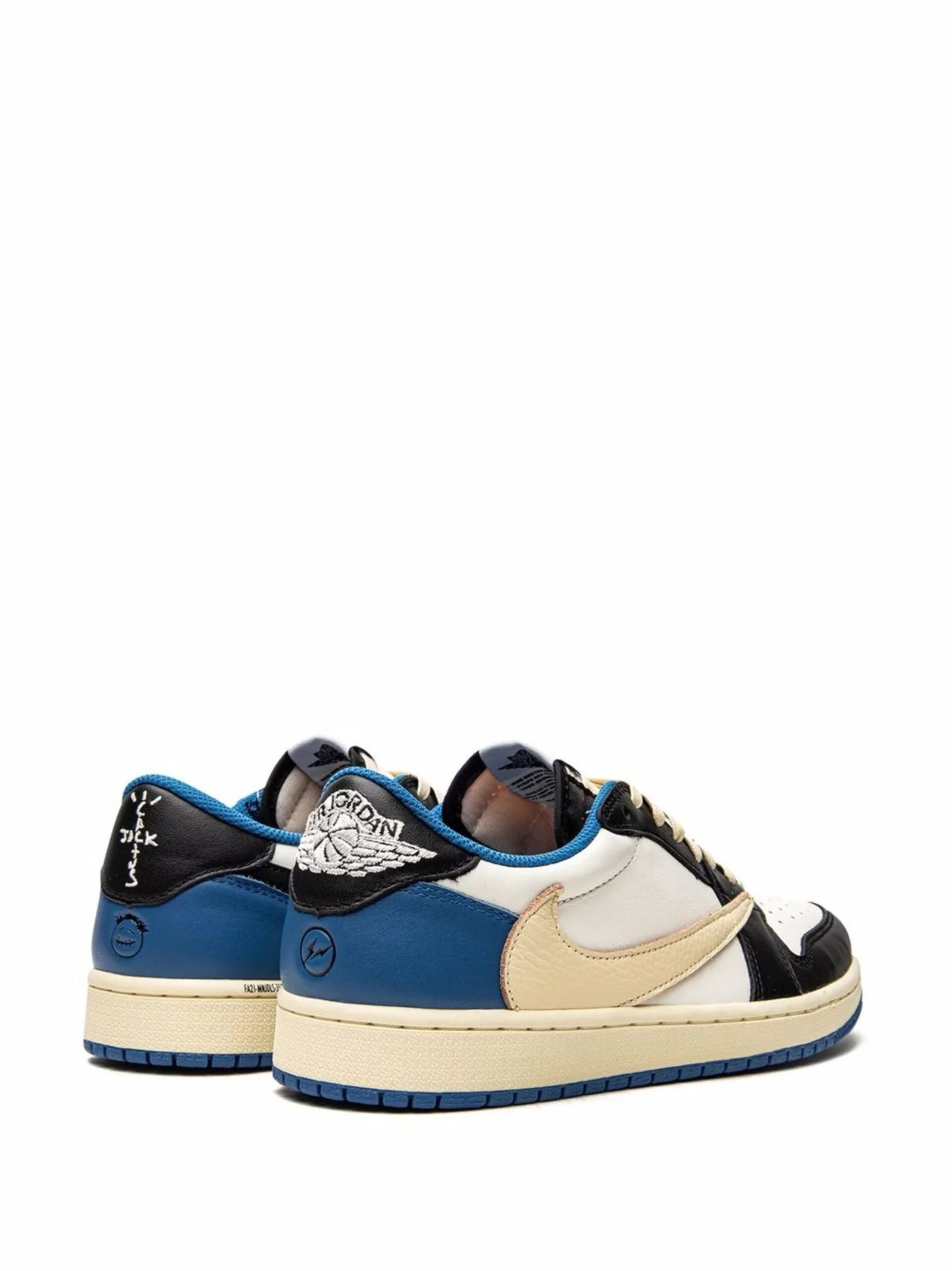 Air Jordan Retro 1 Low Fragment X Travis Scott With Original Box - Image 4
