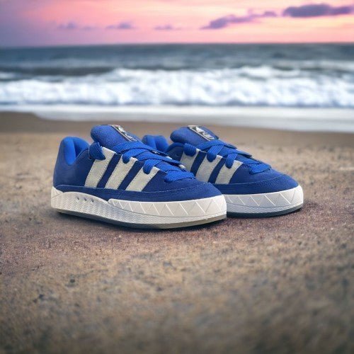 Branded Adimatic Night Marine Denim Blue White