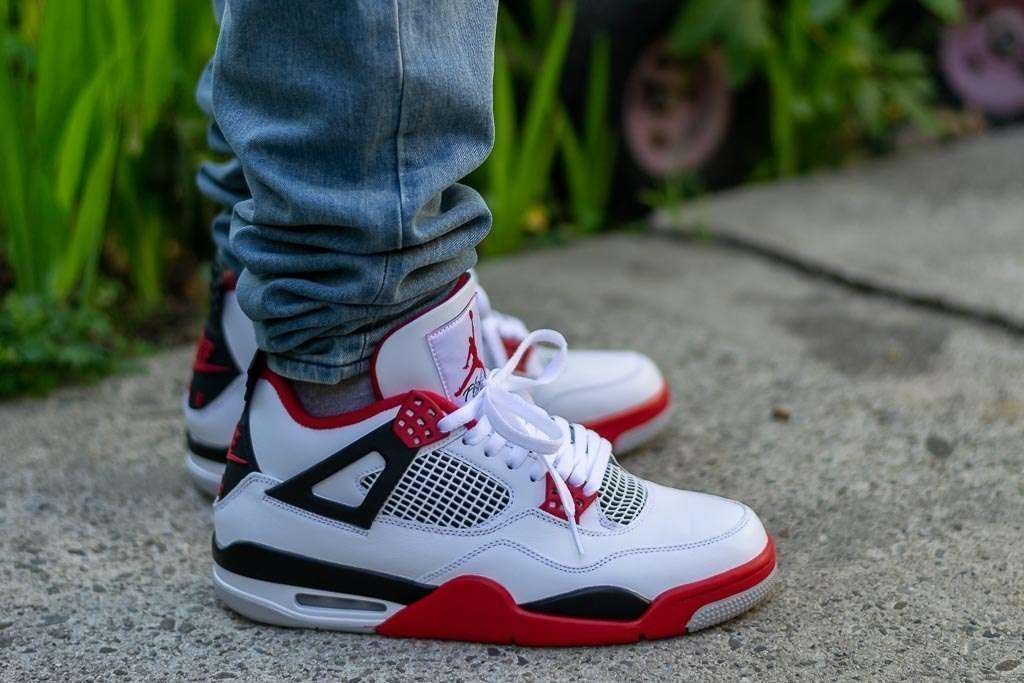 Branded Air Retro 4 Fire Red