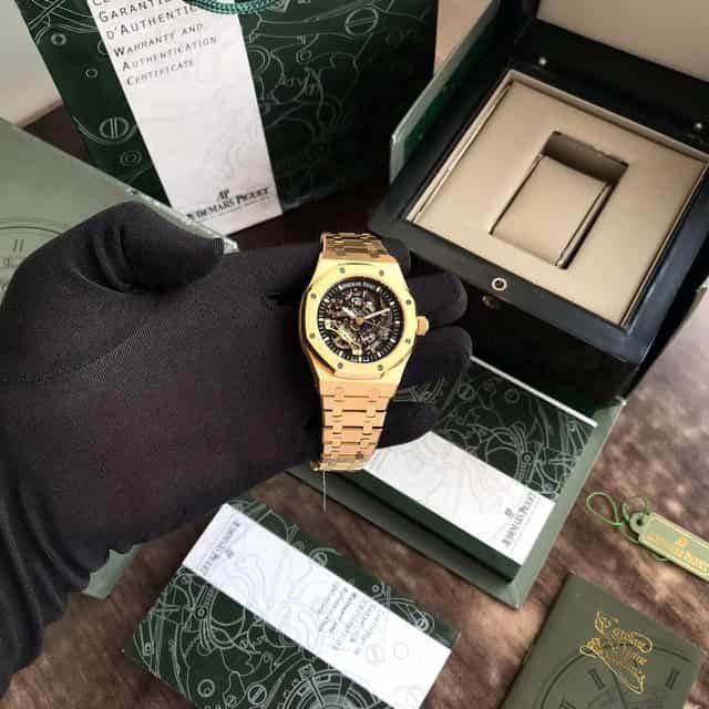 Audemars Piguet Skeleton AP Royal Oak Rosegold Skeleton Metal - Image 5