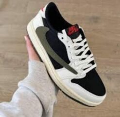 Travis Scott X Air Jordan 1 Low Olive