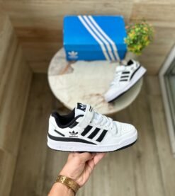 Adidass Original Forum Low Black and White Men s shoes