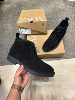 Z 3 Zaraa Suede Black Casual