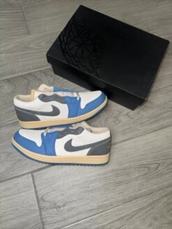Air Jordan Nikee Jordan 1 Low Vintage UNC Grey Suede Quality Semi UA