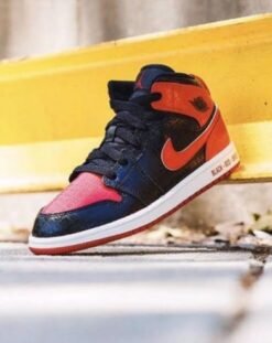 Air Jordan retro 1 bred text sale