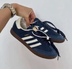 ADIDA.S SAMBA NAVY NIGHT GUM MENS