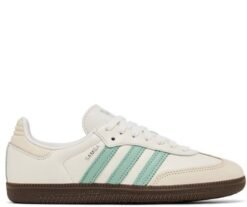 Adid_as Samba OG White Hazy Green